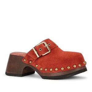 Jeffrey Campbell Ichlieb Clog | Rust Brown |Size 41